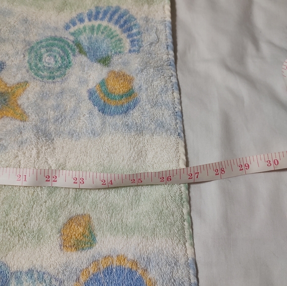 Seashell Pattern Bath Towels - Picture 5 of 10